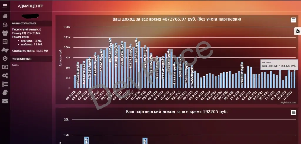 Готовый сайт мониторинг игровых серверов